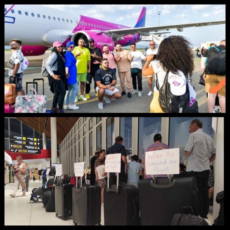 Две новости, связанные с авиакомпанией Wizz Air в Грузии