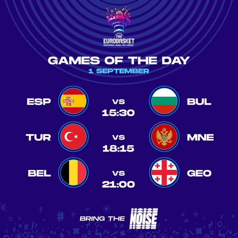Сегодня в Тбилиси стартует чемпионат Европы по баскетболу