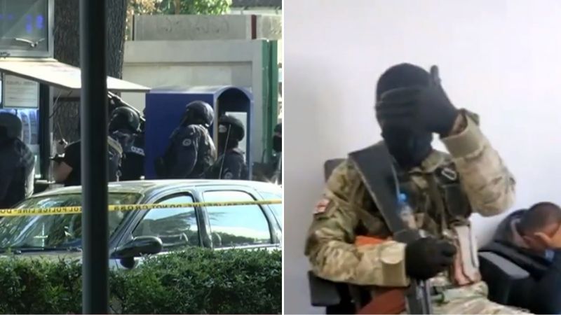 Появились первые детали и видео захвата “Bank of Georgia” в Кутаиси