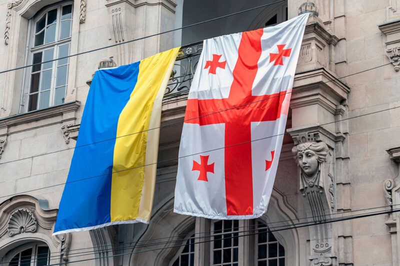Премьер-министр Грузии Ираклий Гарибашвили заявил, что страна не сможет оказать военную помощь Украине, ограничившись гражданской 