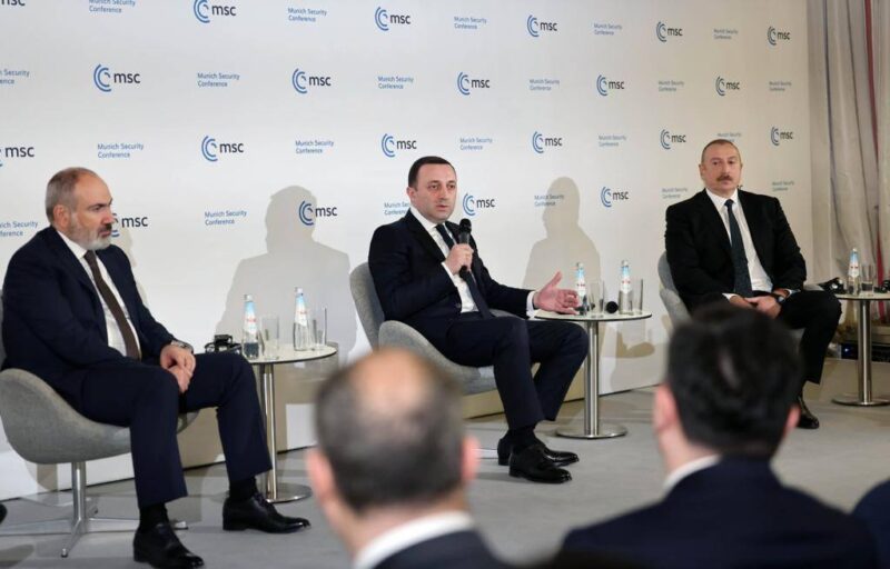 Премьер-министр Грузии Ираклий Гарибашвили находится в Мюнхене на международной конференции по безопасности
