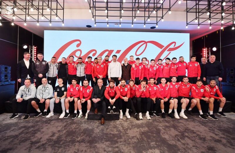Сборная Грузии по футболу заключила спонсорский контракт с компанией Coca-Cola Bottlers Georgia