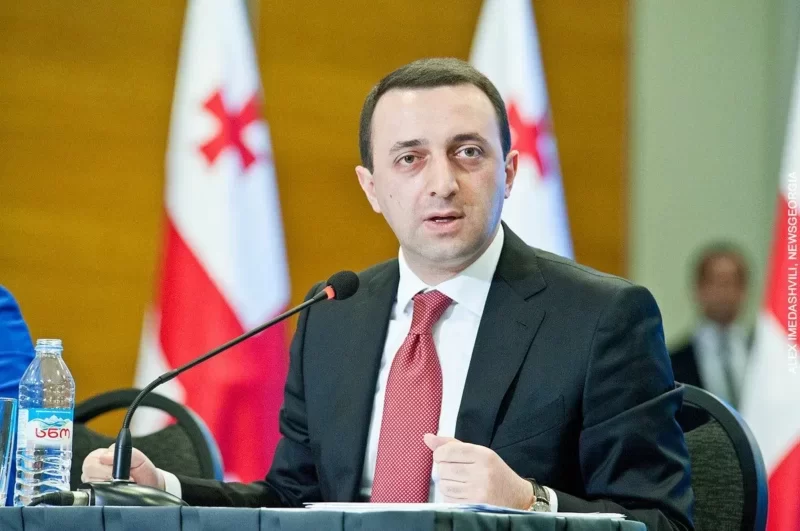 Премьер-министр Грузии Ираклий Гарибавшили в рамках отчета перед депутатами выступал сегодня в Парламенте