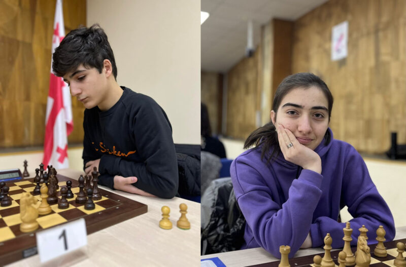 Сразу двое молодых грузинских спортсменов выиграли титулы чемпионов мира по шахматам