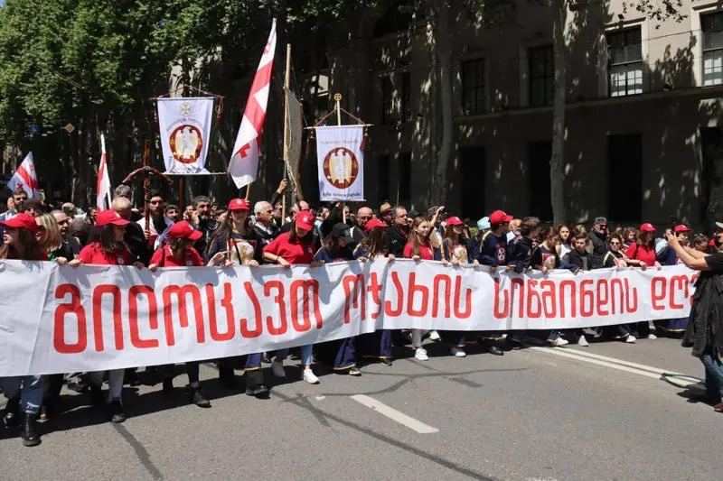 Многотысячная акция Патриархии Грузии пройдет в Тбилиси 17 мая