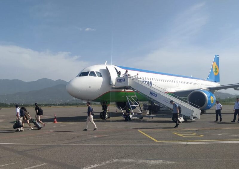 «Uzbekistan Airways » открыли рейсы по направлению Ташкент-Батуми