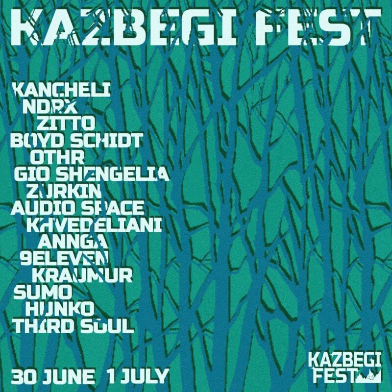 30 июня и 1 июля  в Казбеги, ущелье Трусо, пройдёт KAZBEGI FEST 
