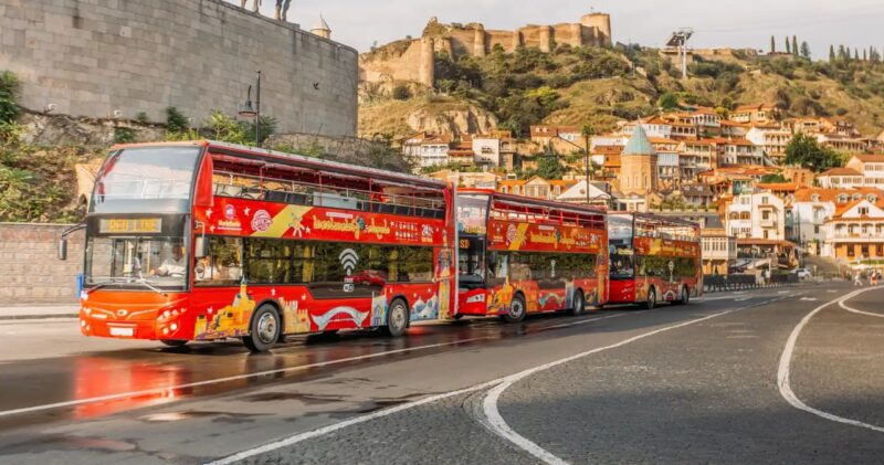 Обзорные экскурсии по Тбилиси на двухъярусном автобусе