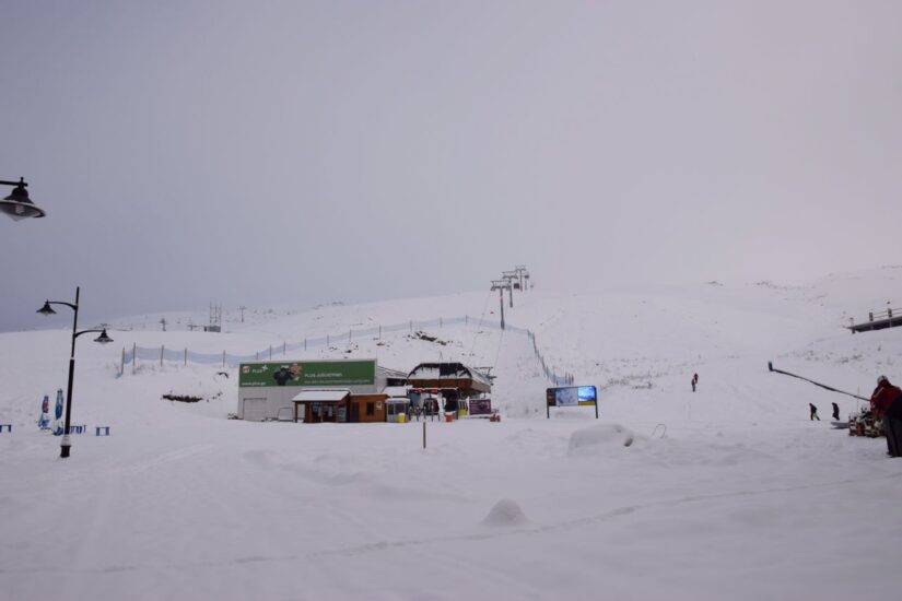 Снегопады пришли в Грузию