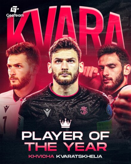 В Грузии прошла церемония награждения лучших футболистов 2025 года
