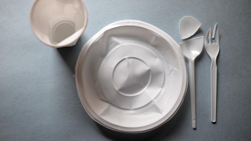 В Грузии вступило в силу правило о регулировании одноразовой пластиковой посуды