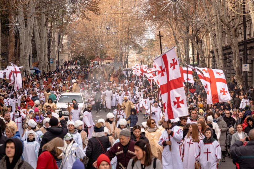 7 января в Грузии — Рождество – официально праздничный и выходной день