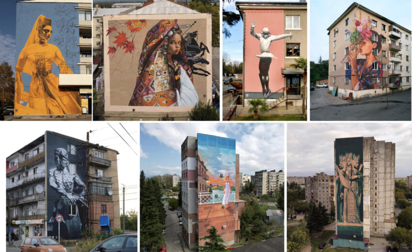 Лучшие муралы 2025 года в Грузии