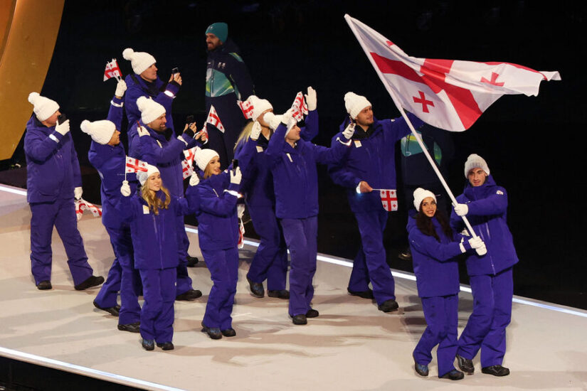 Грузинские фигуристы стартовали на Зимних Олимпийских Играх, которые проходят в Италии