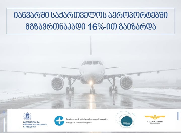 Туристические потоки в Грузии продолжают стабильный рост