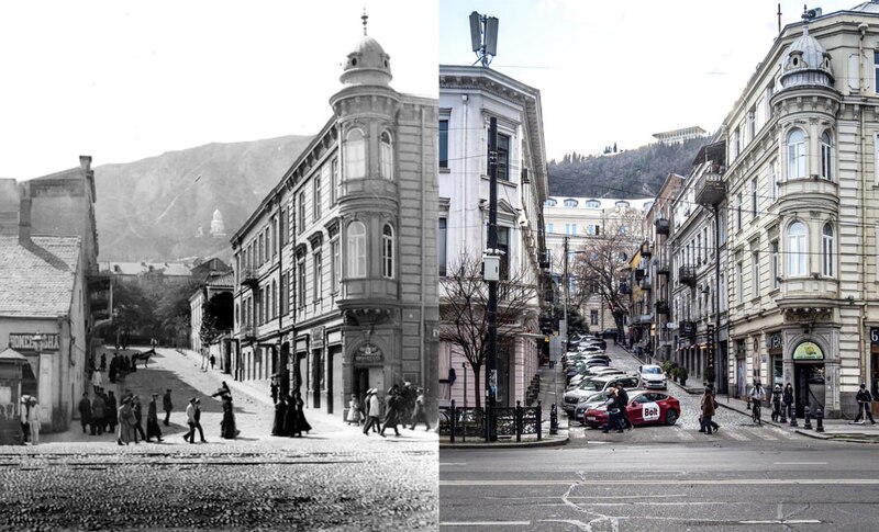 Тбилиси тогда и сейчас