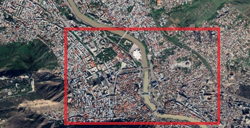 Центр Тбилиси 22 марта (с 02.00 практически на весь день) будет перекрыт для движения автомобилей и общественного транспорта