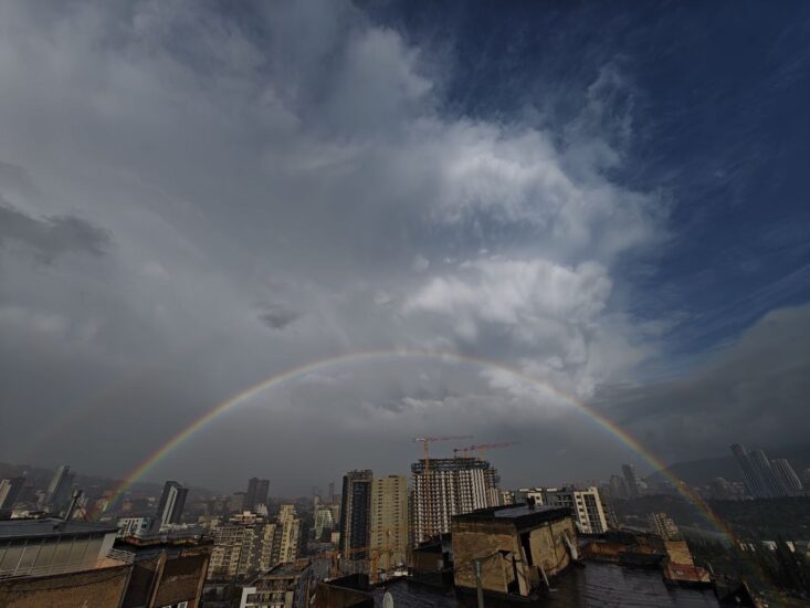 Радуга над Тбилиси
