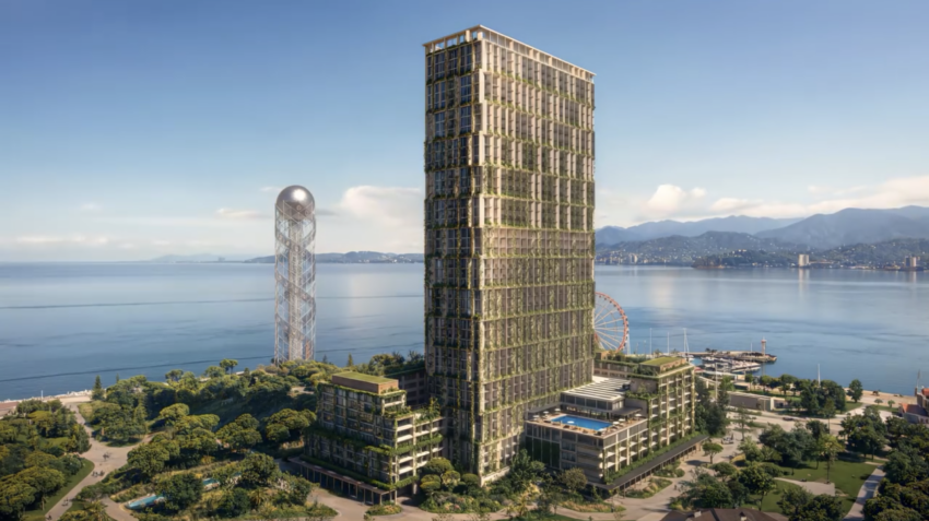 «Небоскреб недели» – что построят рядом с башней «Алфавит» в топовом месте набережной Батуми