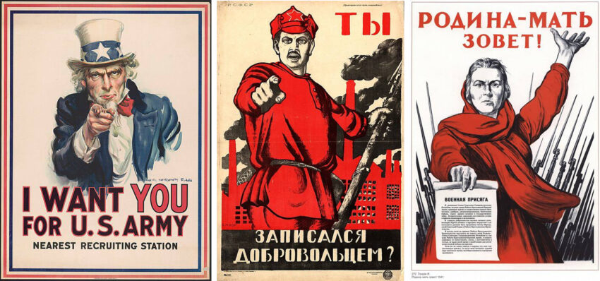 Плакат «Родина-мать зовет!» и история его создания