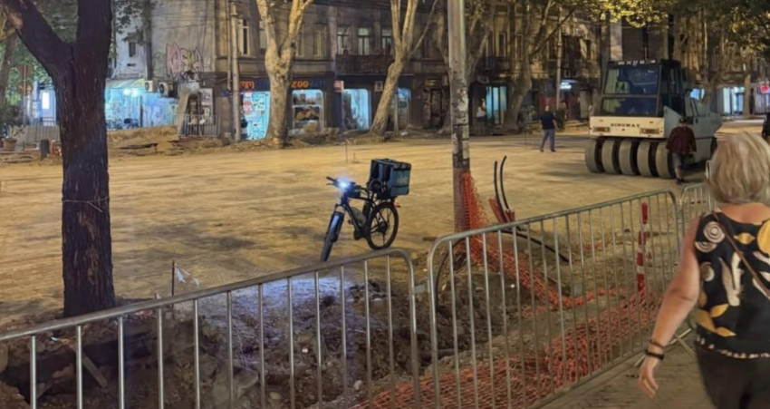 Хорошие новости: часть проспекта Руставели готовят к асфальтированию